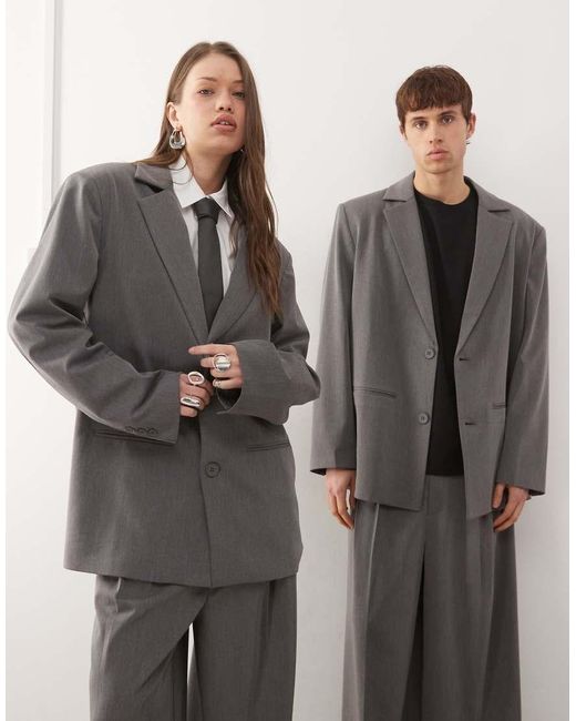 Collusion Black Oversized Blazer Co-Ord