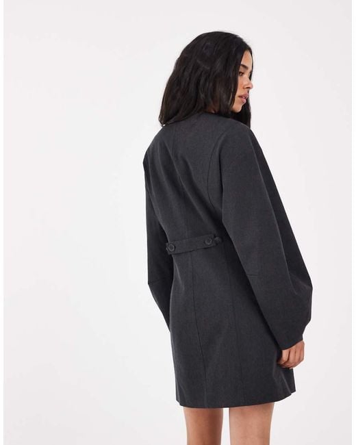 Muse Assembly Blue Tailored Audrey Mini Dress