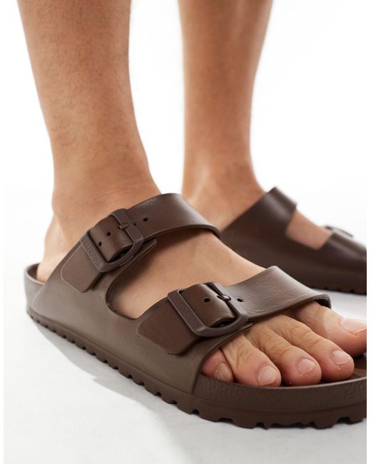 Sandalias marrones arizona eva Birkenstock de hombre de color Brown