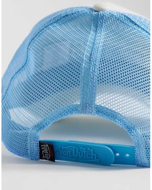Von Dutch Blue Loves Denim Trucker Cap