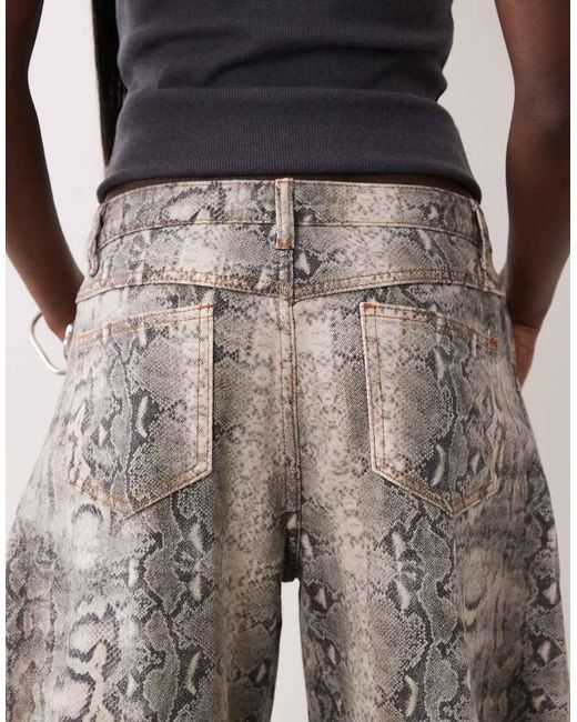 Lioness Natural Horseshoe Barrel Leg Jeans