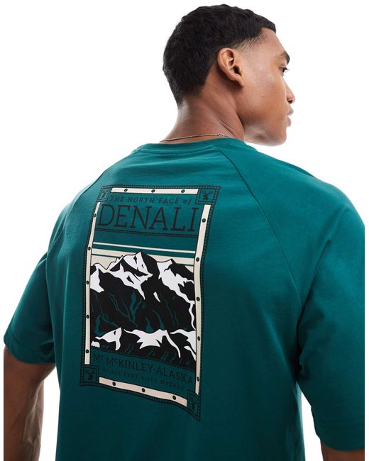 The North Face Blue 'north Faces' Tee for men