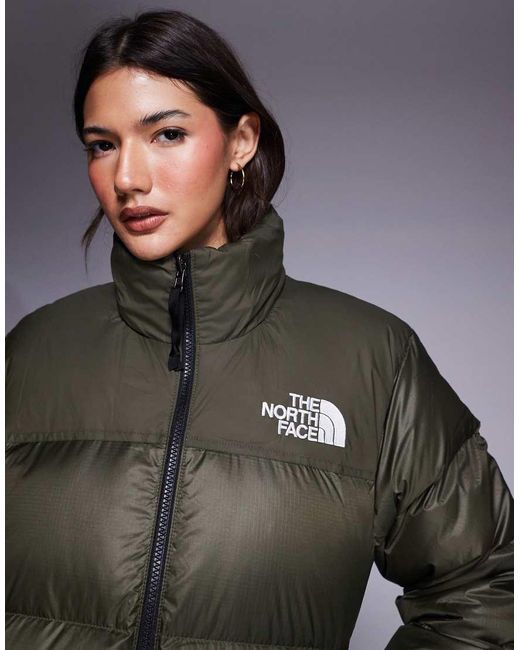 The North Face Gray 1996 Retro Nuptse Puffer Jacket