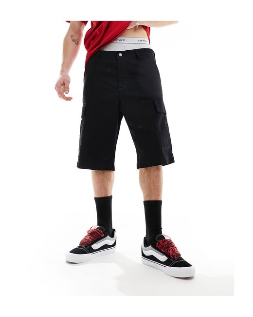 Carhartt Red Regular Cargo Shorts for men