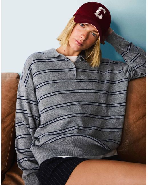 Bershka Gray – pullover