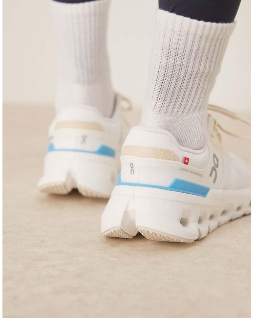 On Shoes Blue Cloudrunner 2 Running Trainers