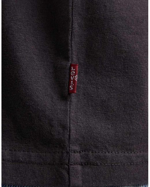 Levi's Black Levi''s Boxy Oversized T-shirt for men