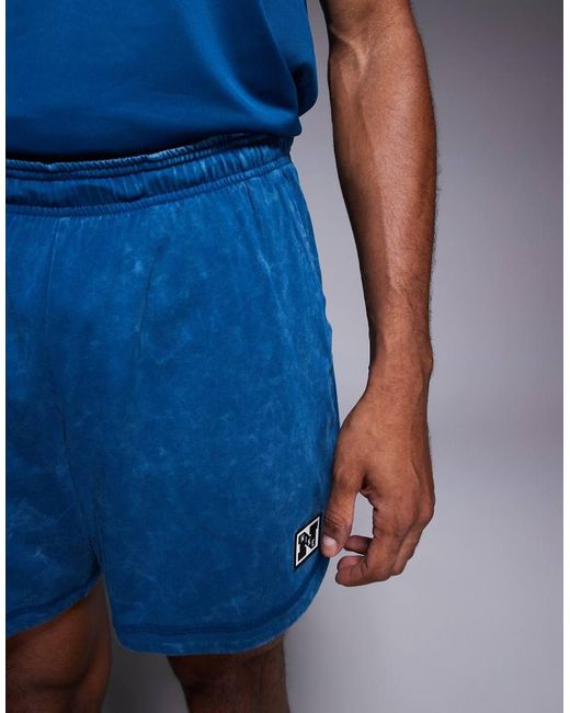 Nike Blue Heritage Dri-fit Shorts for men