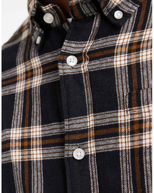 Jack & Jones Gray Check Shirt for men