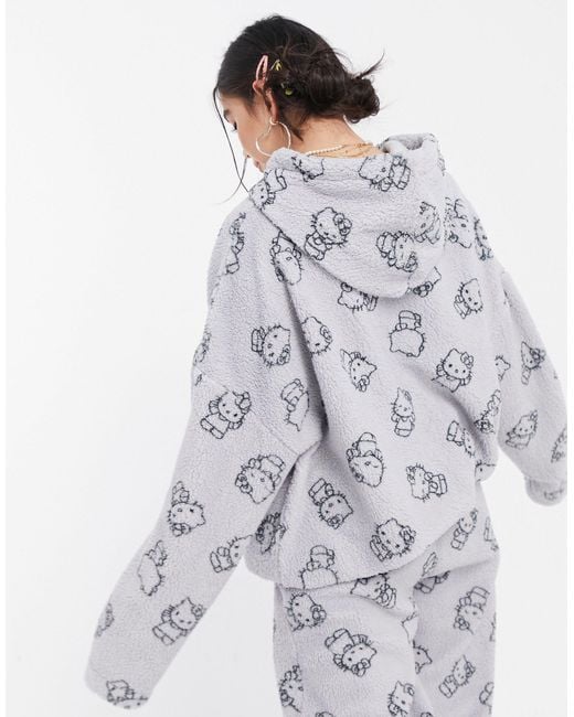 Hello kitty online fleece hoodie