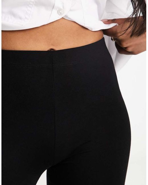 ASOS White Basic legging Shorts