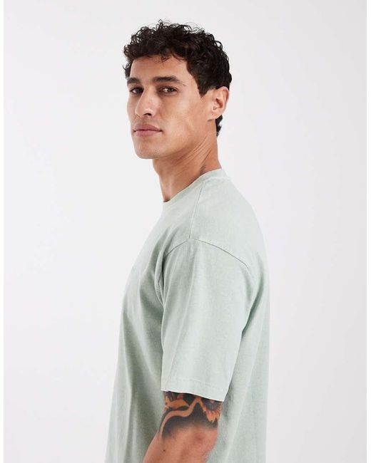 Levi's Gray Red Tab Garment Dye Vintage T-shirt for men
