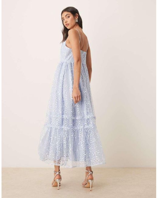 Maya Blue Cami Midaxi Dress