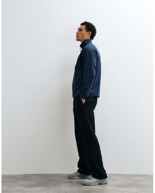 The North Face Blue 1/4 Zip Performance Fleece for men