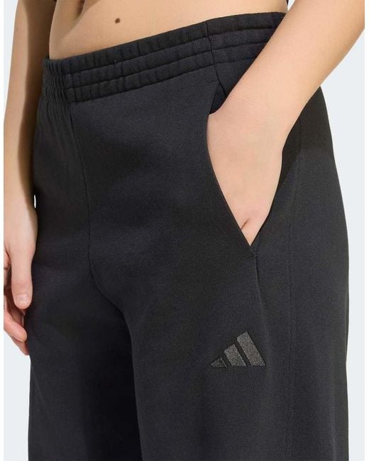 Adidas Originals Black Adidas Kit Small Logo Barrel Pant