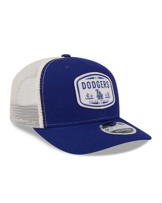 KTZ Blue La Dodgers Patch 9seventy Trucker Cap