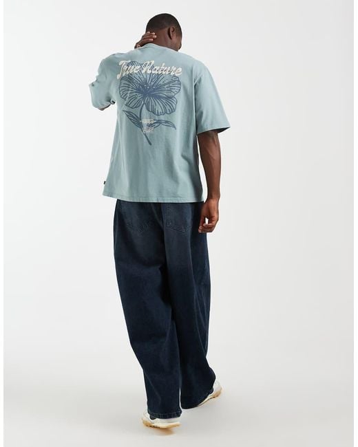 Levi's Blue Back Graphic Oversized T-Shirt for men