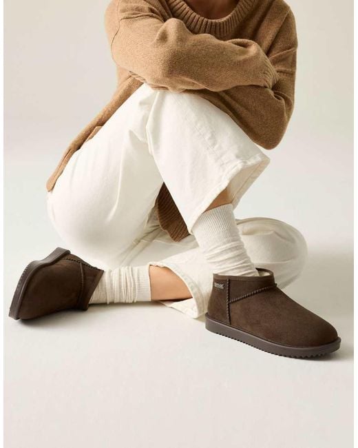 Regatta Brown Risley Short Waterproof Boots