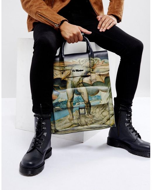 Dr. Martens × William Blake コラボリュック Dr. Martens Leather Backpack William Blake Print for Men | Lyst
