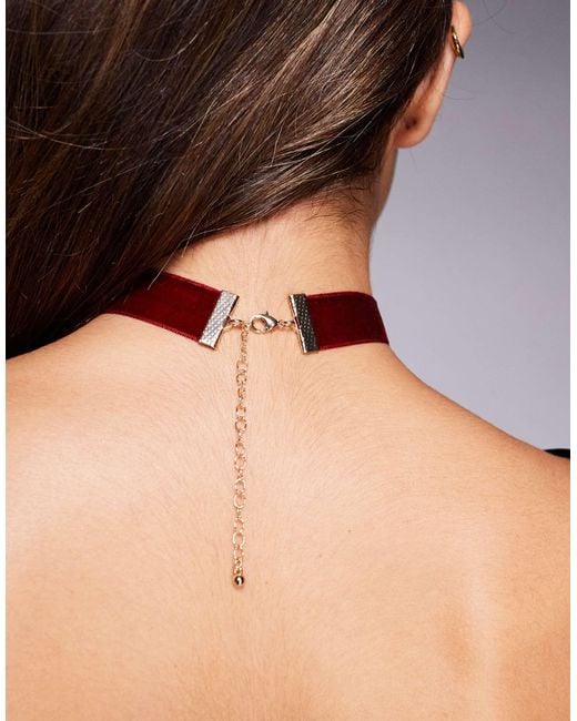 ASOS Black Halloween Velvet Choker With Cross And Faux Pearl Details