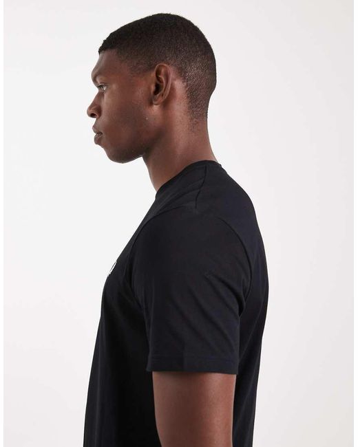 Fred Perry Blue Bold Logo T-shirt for men
