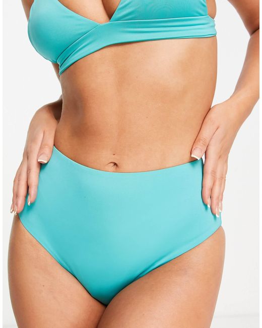Nike Blue Nike – knapper bikinislip mit hohem bund
