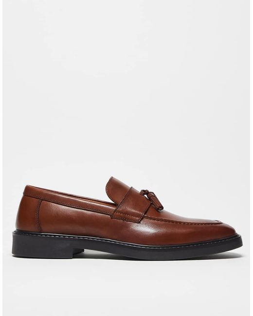 ASOS Brown Loafers for men