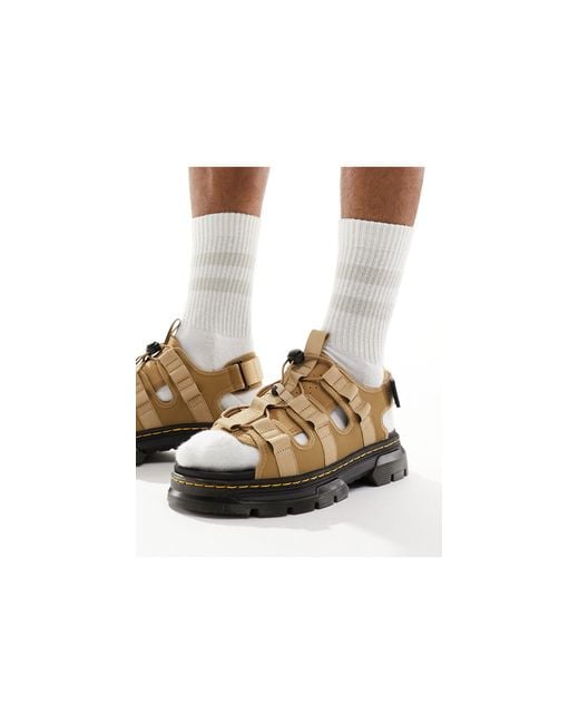 Dr. Martens Metallic Jericho Sandals for men