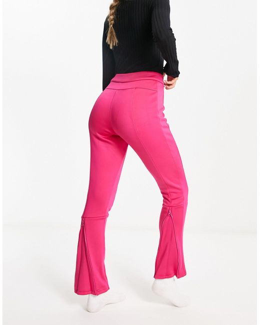 Pantaloni da sci di Threadbare in Pink