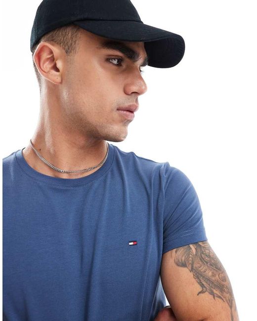 Tommy Hilfiger Blue Slim Fit T-Shirt for men