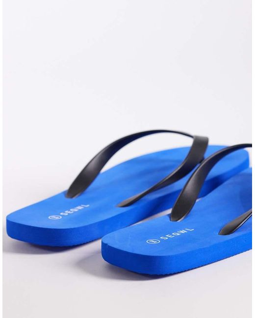 Infradito Blu di SEQWL in Blue da Uomo