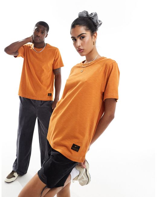 Nike Orange Life Knitted T-shirt