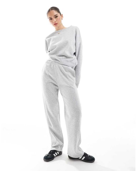 ONLY Gray Crew Neck Sweat Co-ord