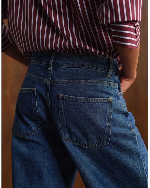 Noisy May Brown Alexa Mid Rise Straight Leg Jeans