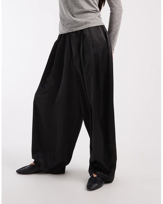 Collusion Black Xl Balloon Pants