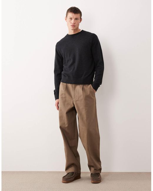 Pull en laine mélangée Weekday pour homme en coloris Blue