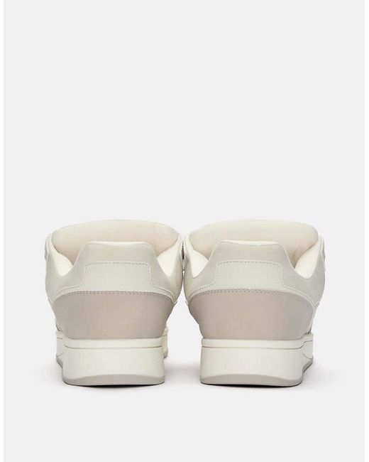 Sneakers Stile Skater Écru di Pull&Bear in White da Uomo