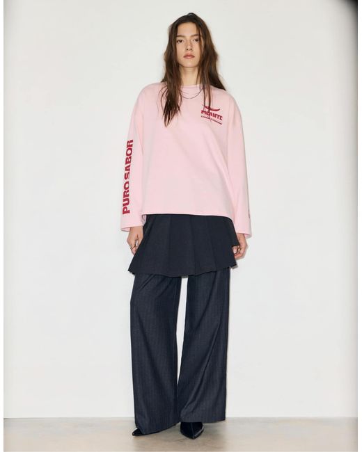 Pull&Bear Pink – shirt