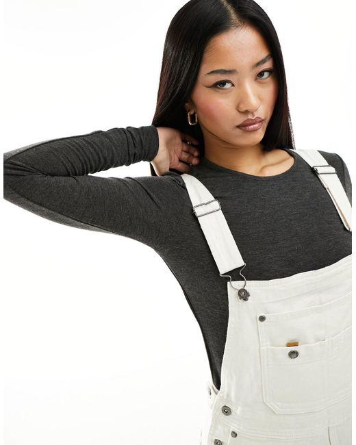 The North Face White Field Overall Overalls
