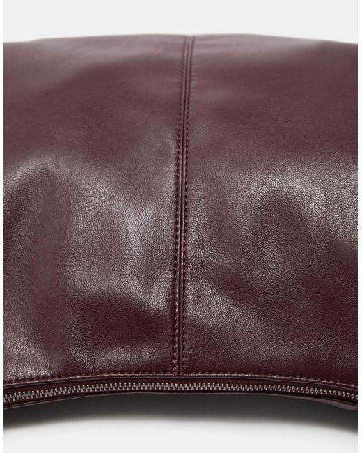Sac cabas - bordeaux Pull&Bear en coloris Purple