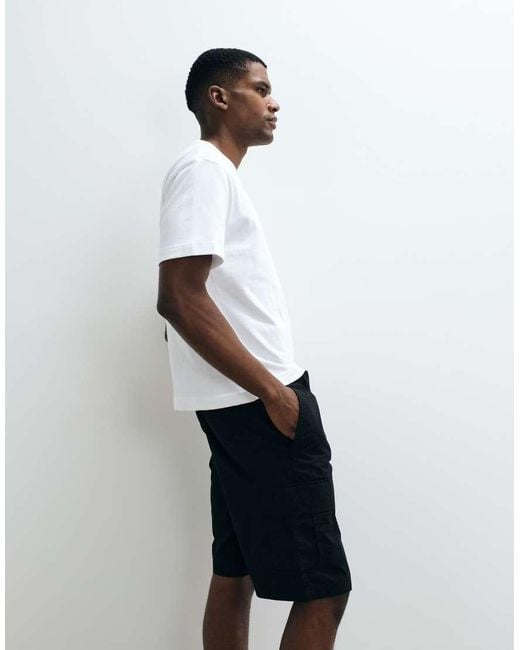 Jack & Jones White 2 Pack Cargo Shorts for men