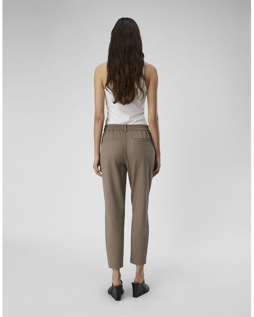 Pantalones Beis De -Neutro Object de color White