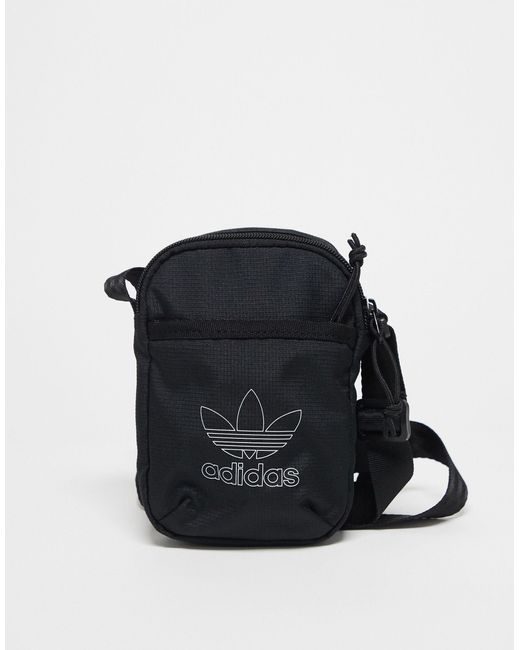 Adidas Originals Black Adicolour Festival Bag