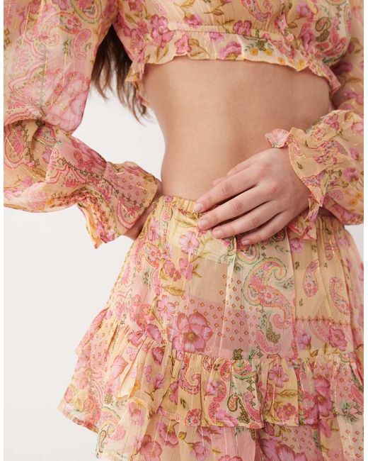 Aray Pink Mini Rara Skirt