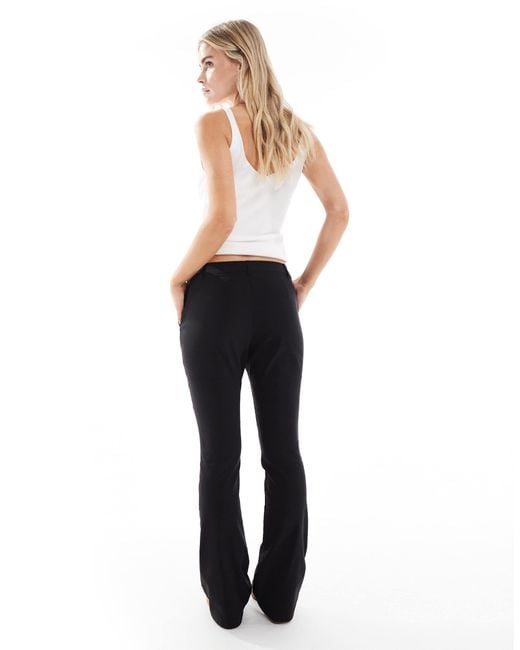 Miss Selfridge Black – elegante hose aus bengaline