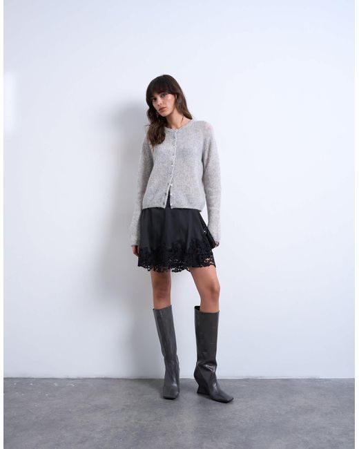 Gilet TOPSHOP en coloris White