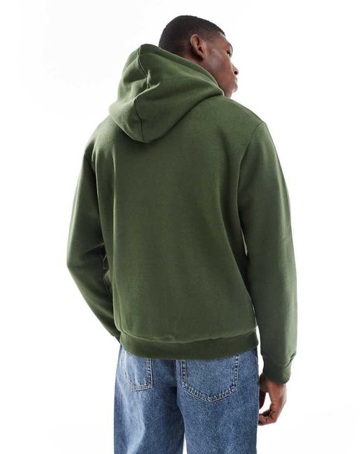 Jack & Jones Green Oversize Hoodie for men