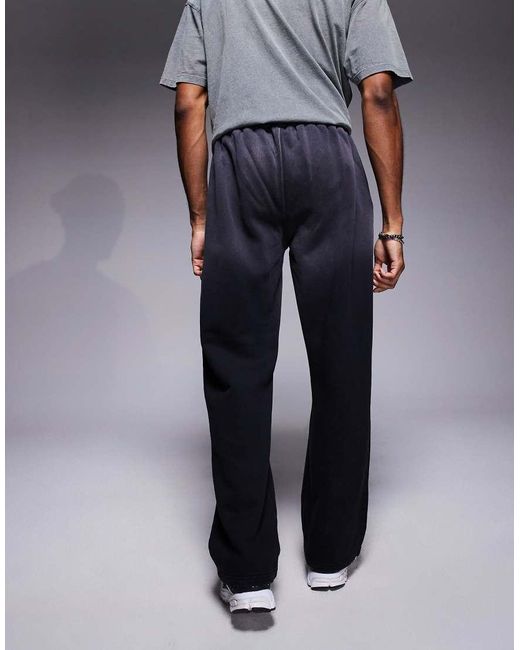 Good For Nothing Blue Straight Leg Joggers for men