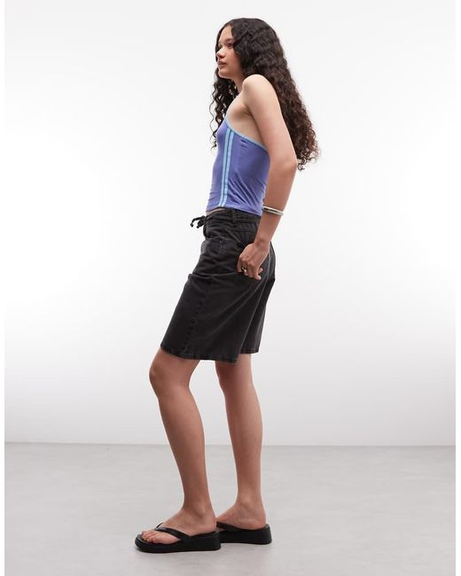Collusion Blue Sports Halter Neck