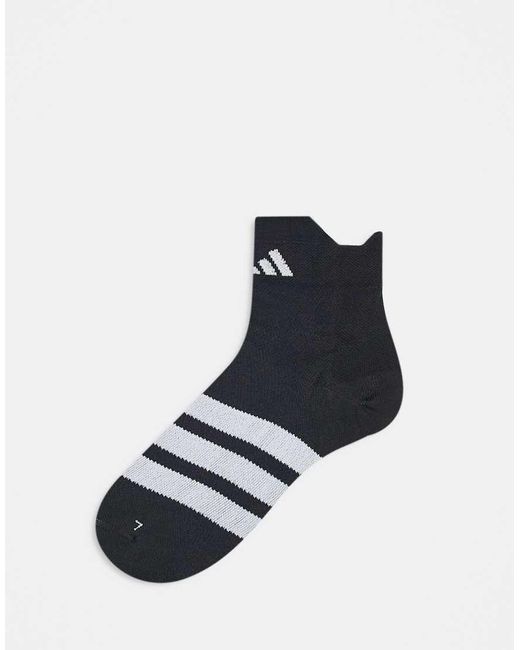 Calcetines Tobilleros Negros Adizero De Adidas Running Adidas Originals de color Blue